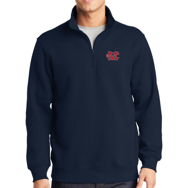 Modeston Christian Basketball 1/4 Zip Sweatshirt Thumbnail