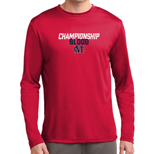 Modeston Christian Basketball Long Sleeve PosiCharge Competitor Tee Thumbnail