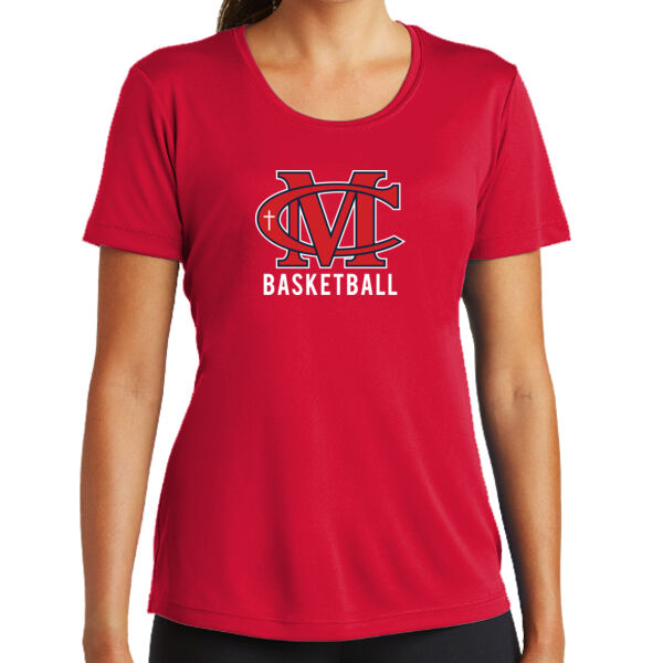 Modeston Christian Basketball Ladies PosiCharge Competitor Tee Thumbnail